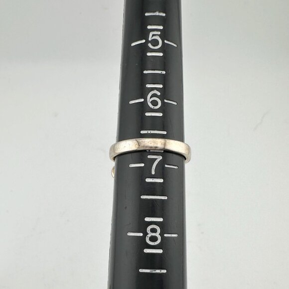 Natural Abalone Flower Ring in Sterling Silver Size 6.75 - Picture 15 of 16